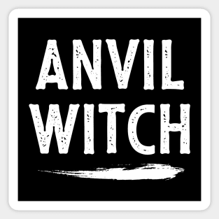 Anvil Witch Sticker